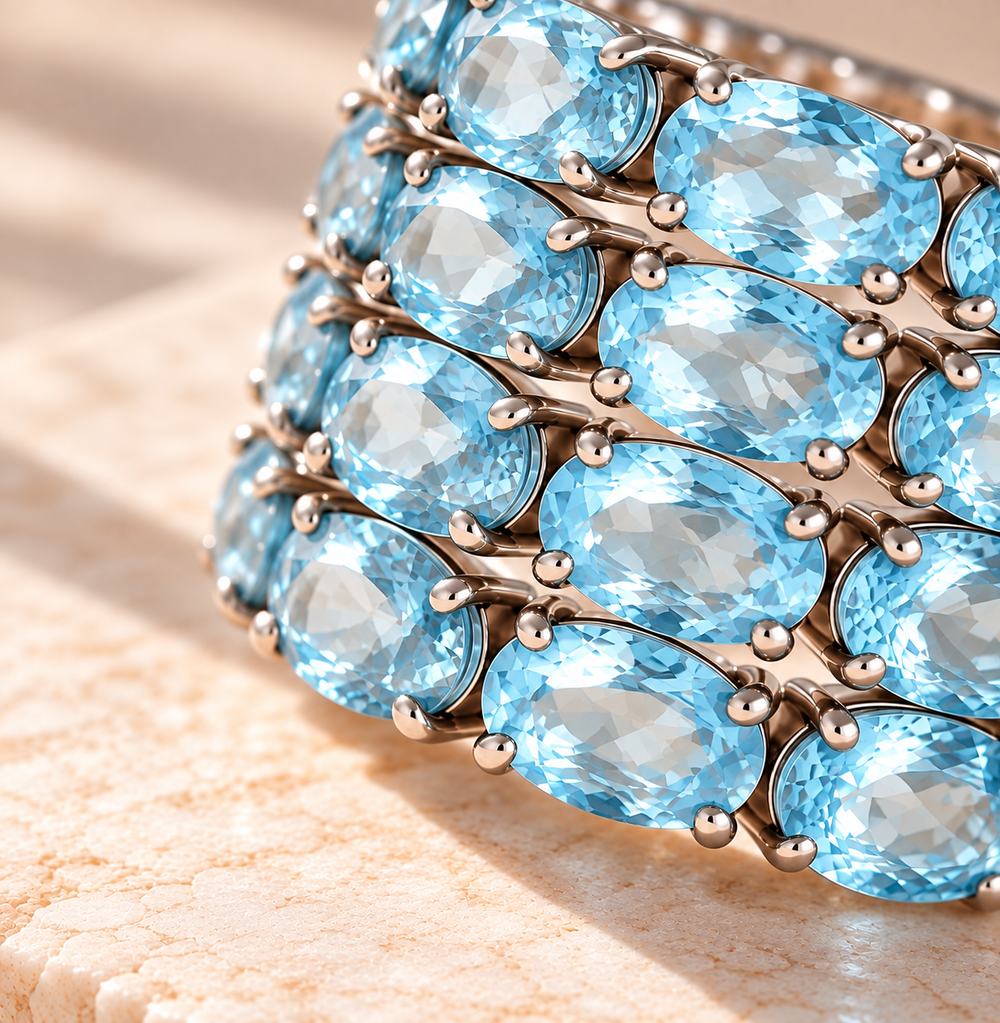 Anillo Apatita Azure