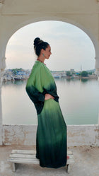 Set Enterito & Camisa Verde Oliva Ombré