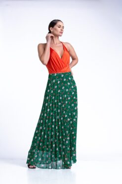 Falda Plisada Soleil Gasa