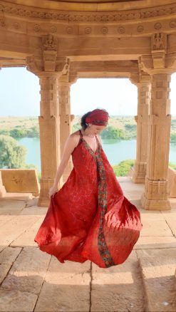 Vestido Seda Reciclado Osman