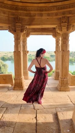 Vestido Seda Reciclado Hasim