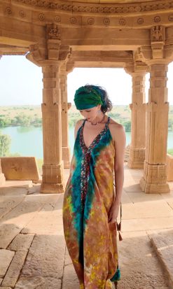 Vestido Seda Reciclado Tush