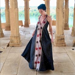 Vestido Seda Reciclado Dilkush