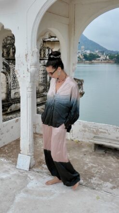 Pantalón Ombré degradé Palo Rosa Gris